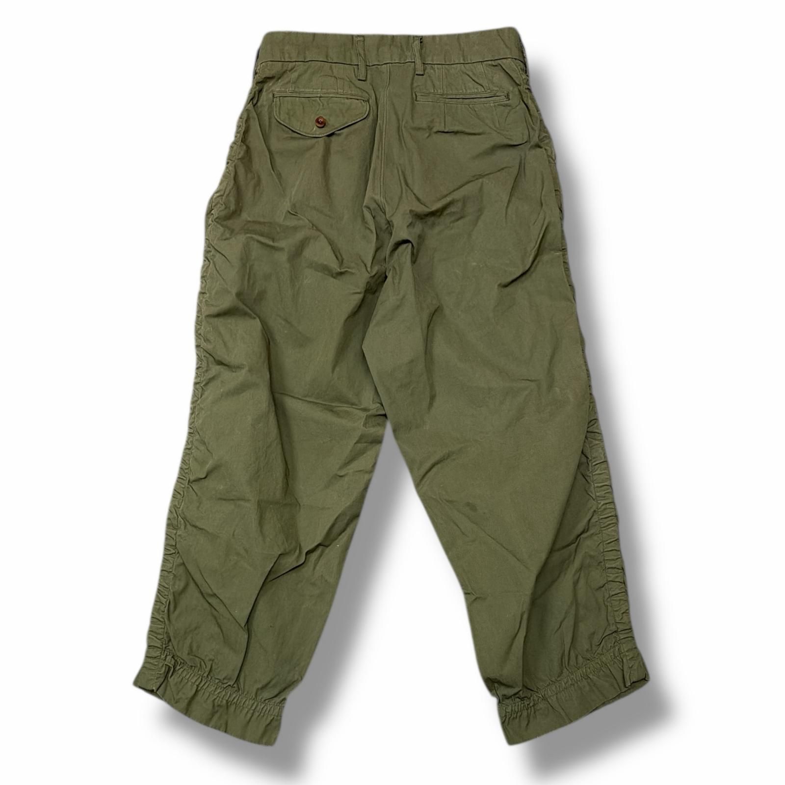 参考上代56100円 kolor 25SS パッカリングパンツ ミリタリーパンツ