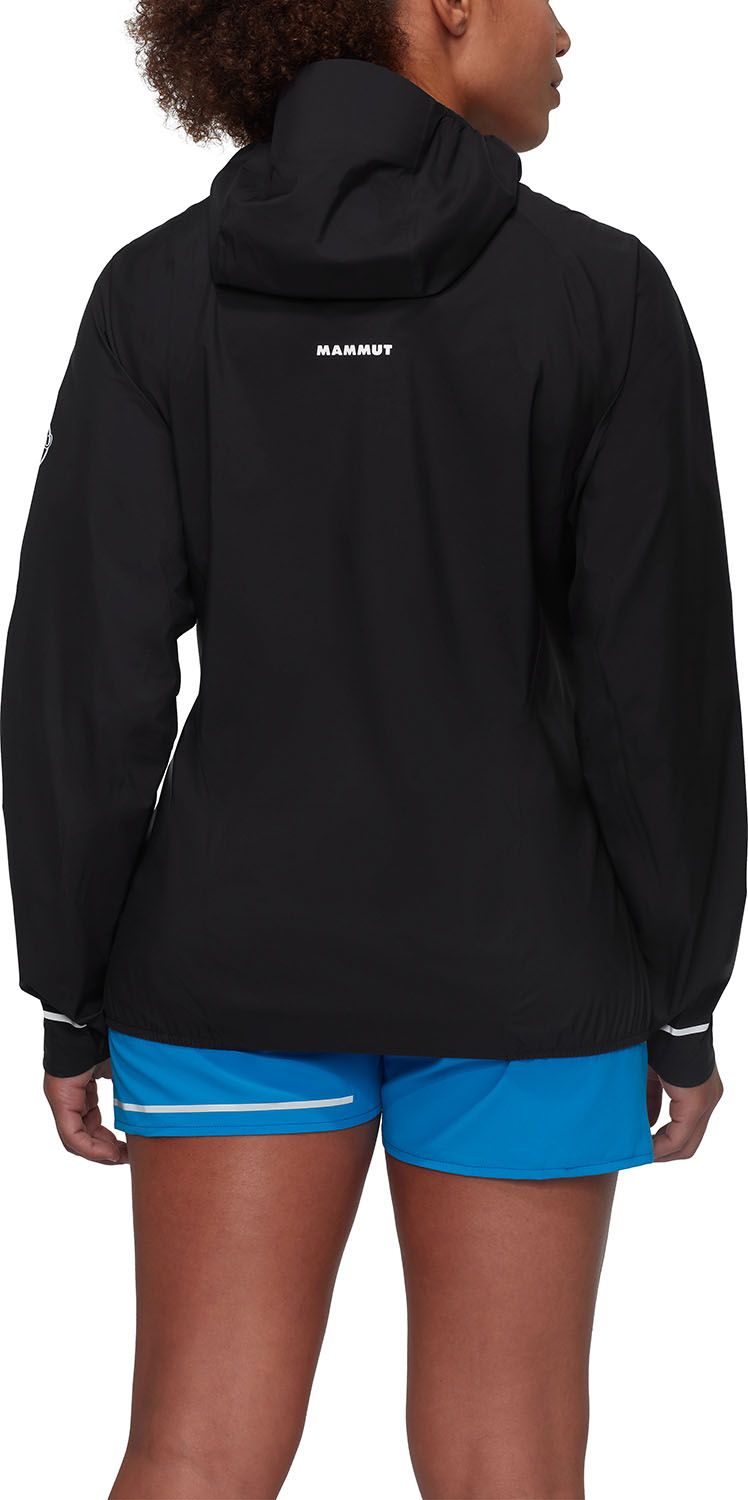 マムート MAMMUT アウトドア エナジー トレイルラン ハードシェル フーデッド ジャケット アジアンフィット レディース 女性 ウィメンズ 上着 アウター 登山 1010-29990 0001 BLACK