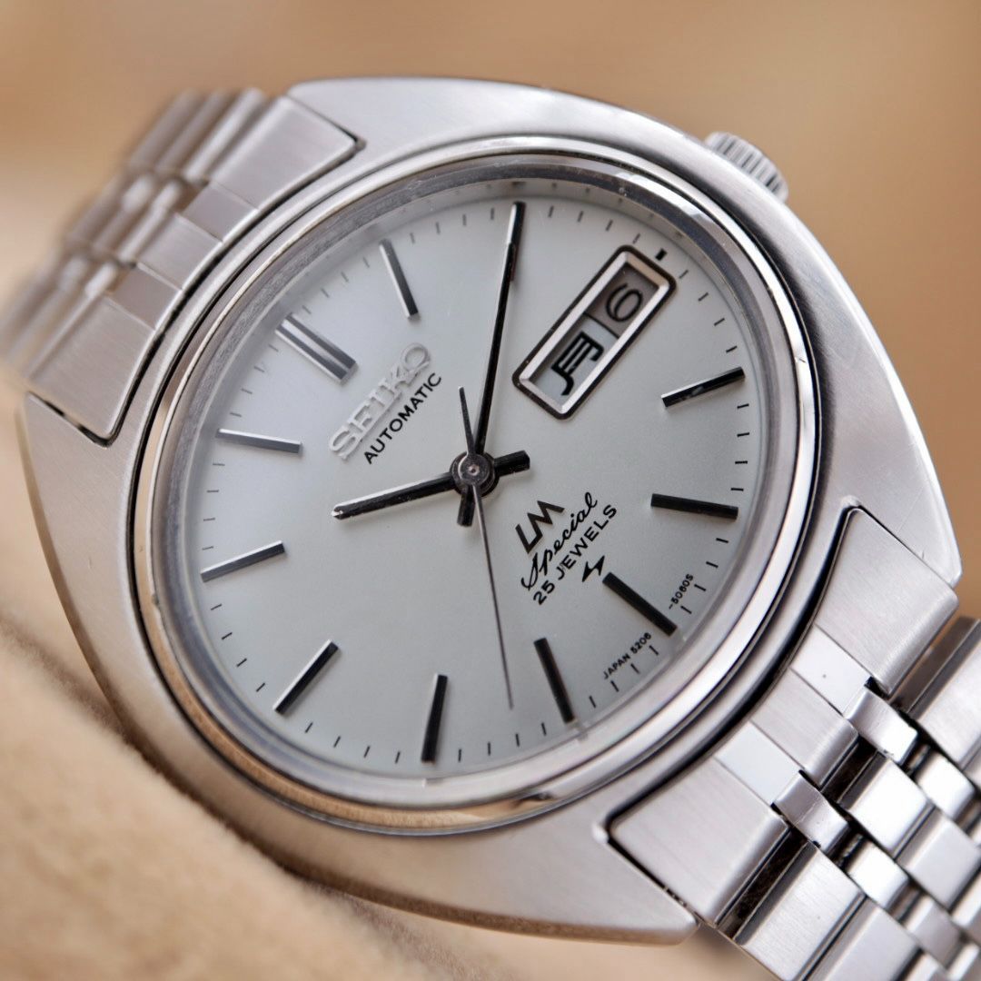 CH18【OH済/仕上済】SEIKO LM LORD MATIC Special 25JEWEWS 5206-5040