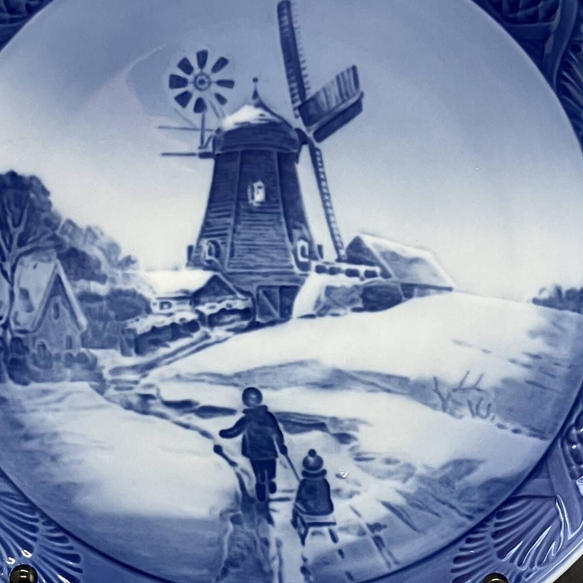 ロイヤルコペンハーゲン 1963年『 ハウスサジャーの風車小屋 』 イヤー
