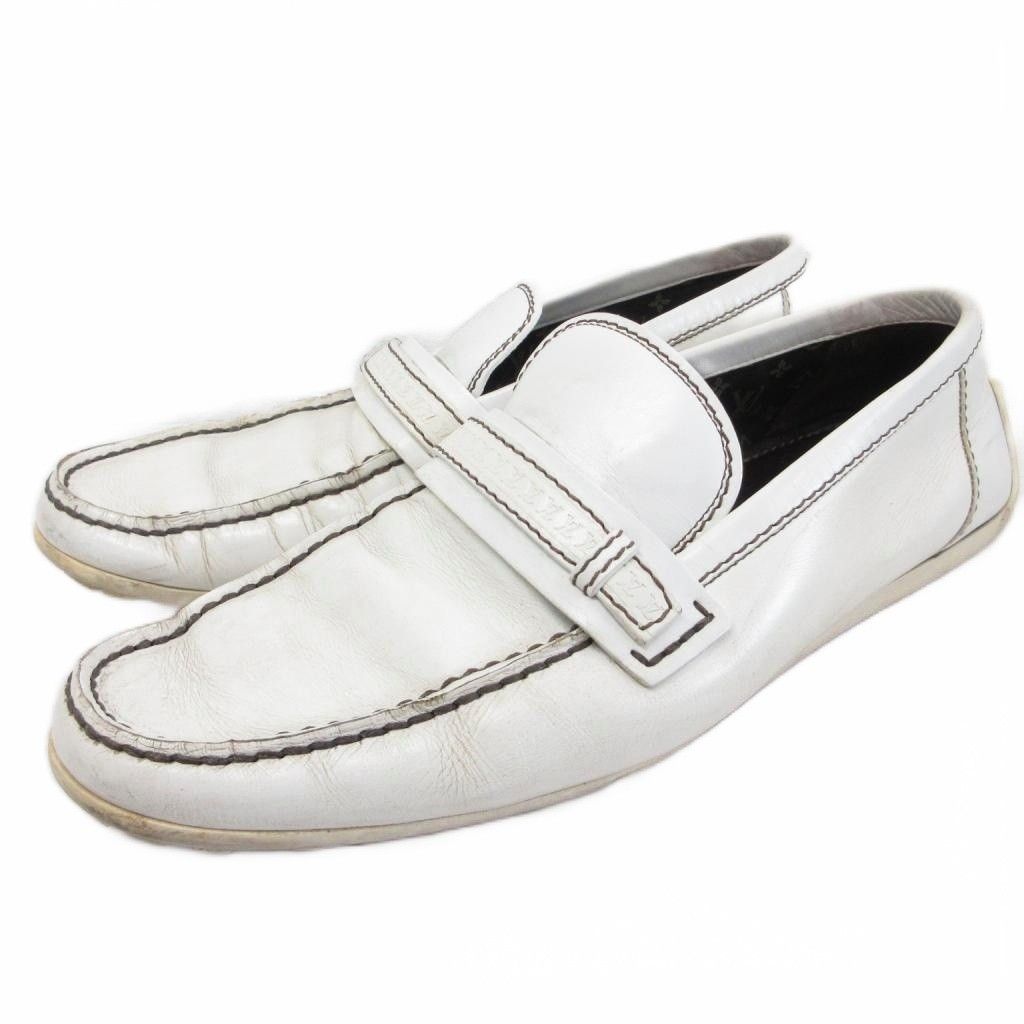 ルイヴィトン LOUIS VUITTON モノグラム ドライビングシューズ デッキ