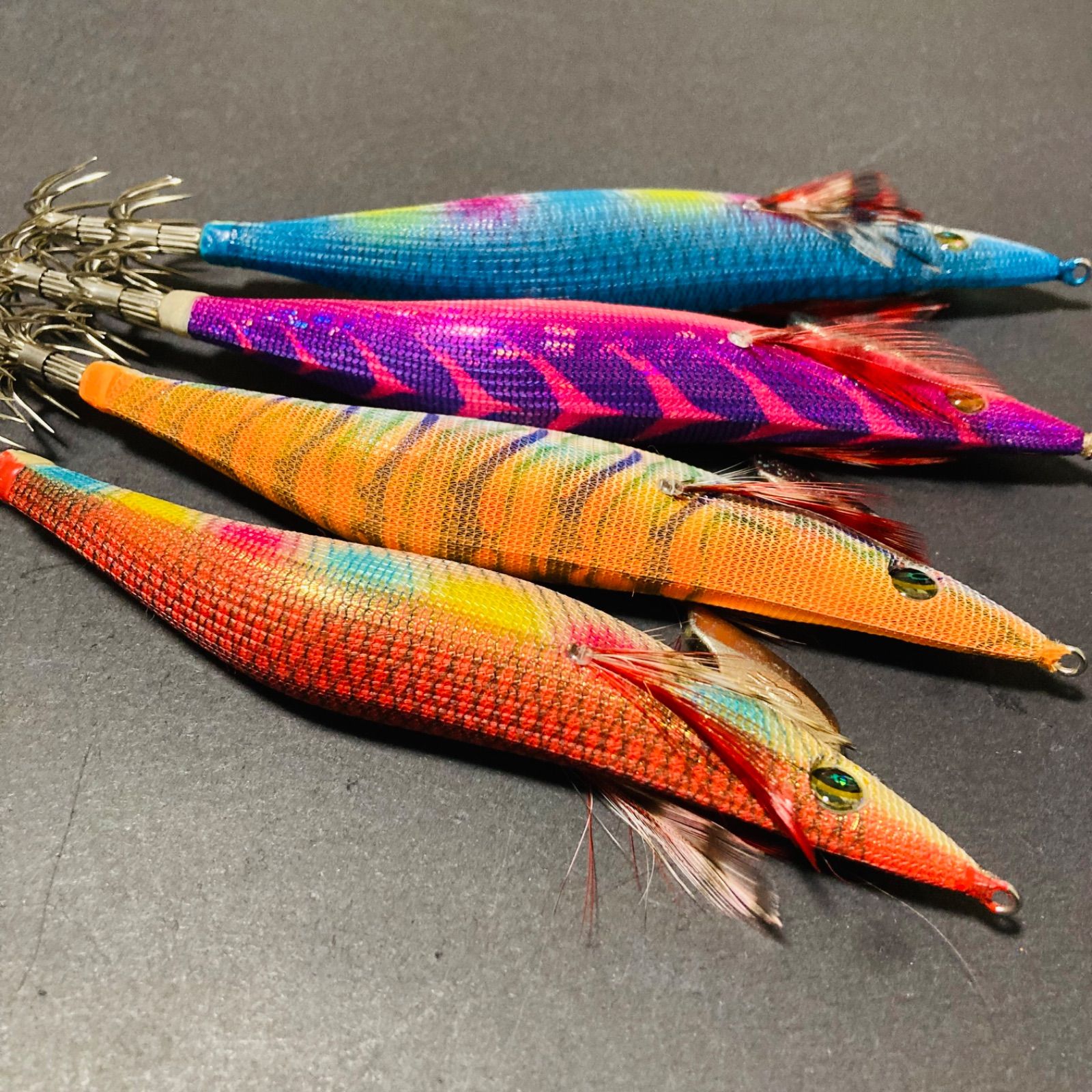 美品】 エメラルダス ラトル タイプS 4号 TypeS シャロー エギ