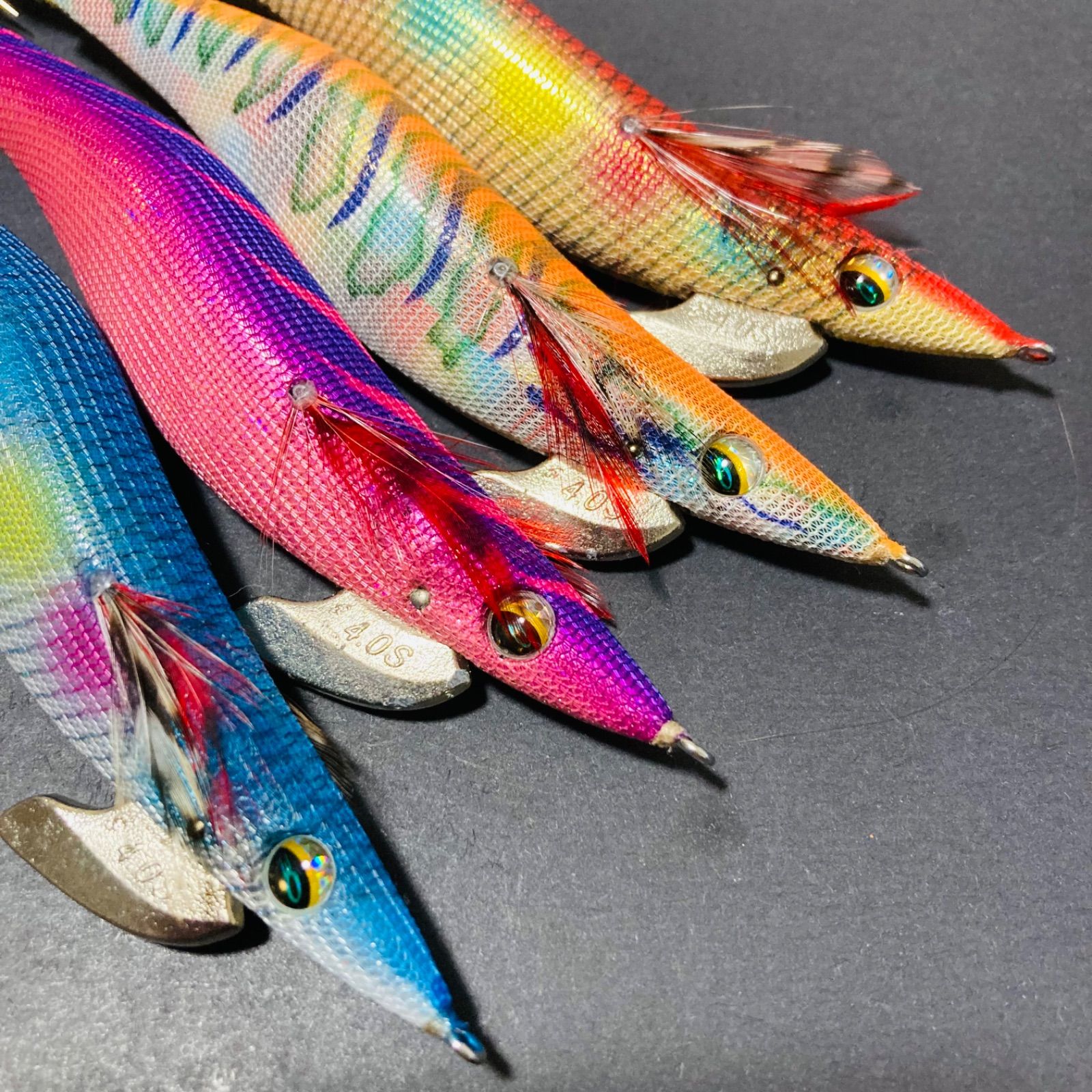 美品】 エメラルダス ラトル タイプS 4号 TypeS シャロー エギ