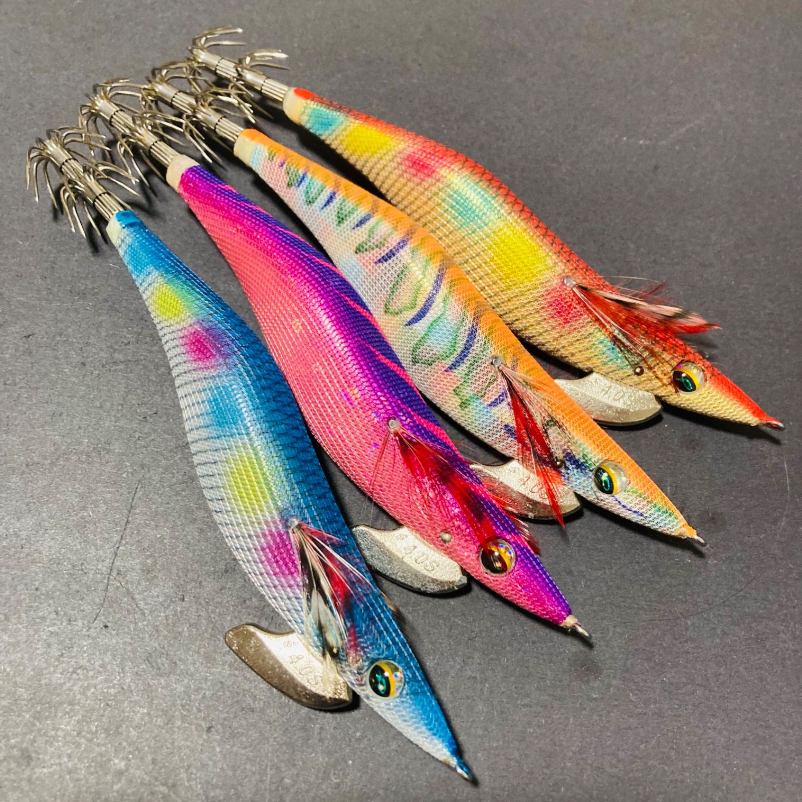 美品】 エメラルダス ラトル タイプS 4号 TypeS シャロー エギ