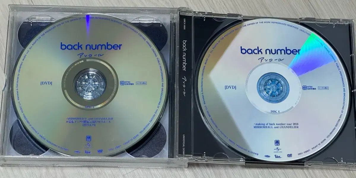 Back number バックナンバー アンコール Cd + DVD 4 シーツセット
