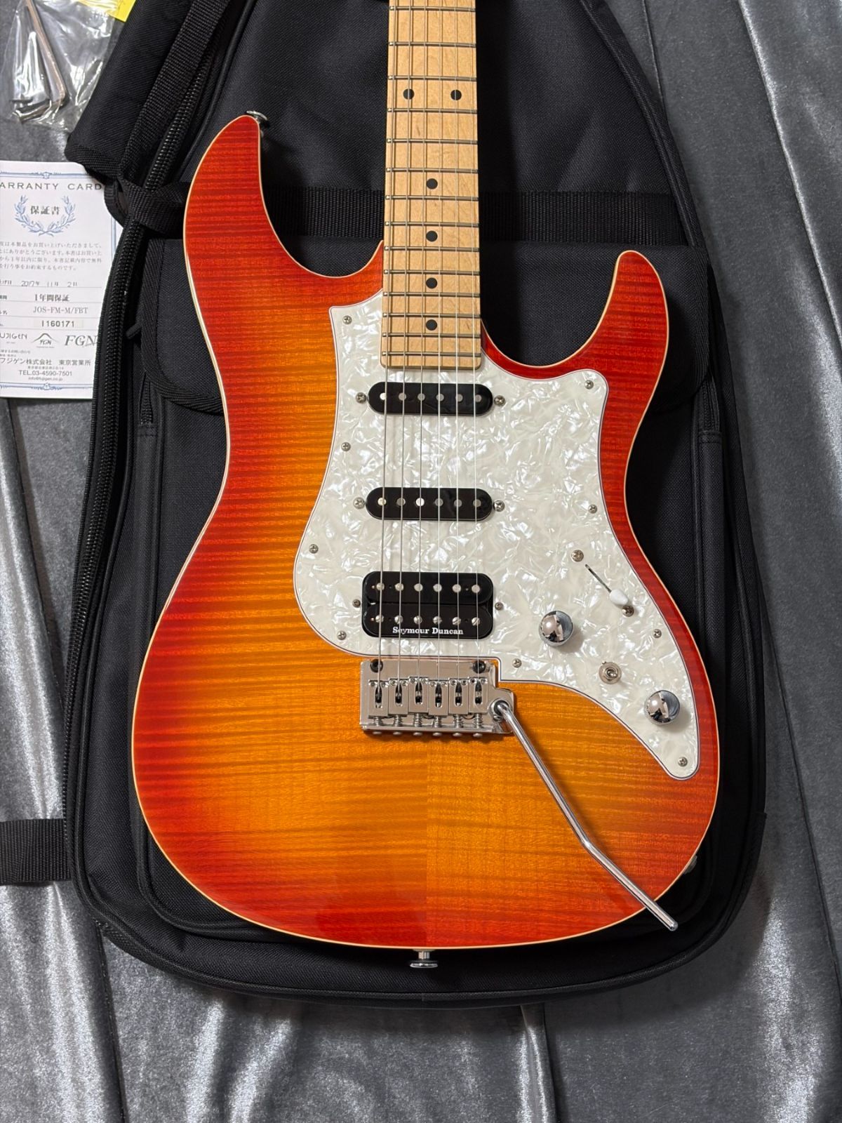 ☆美品 国産名門ブランド FUJIGEN(フジゲン) JOS-FM-M セイモア