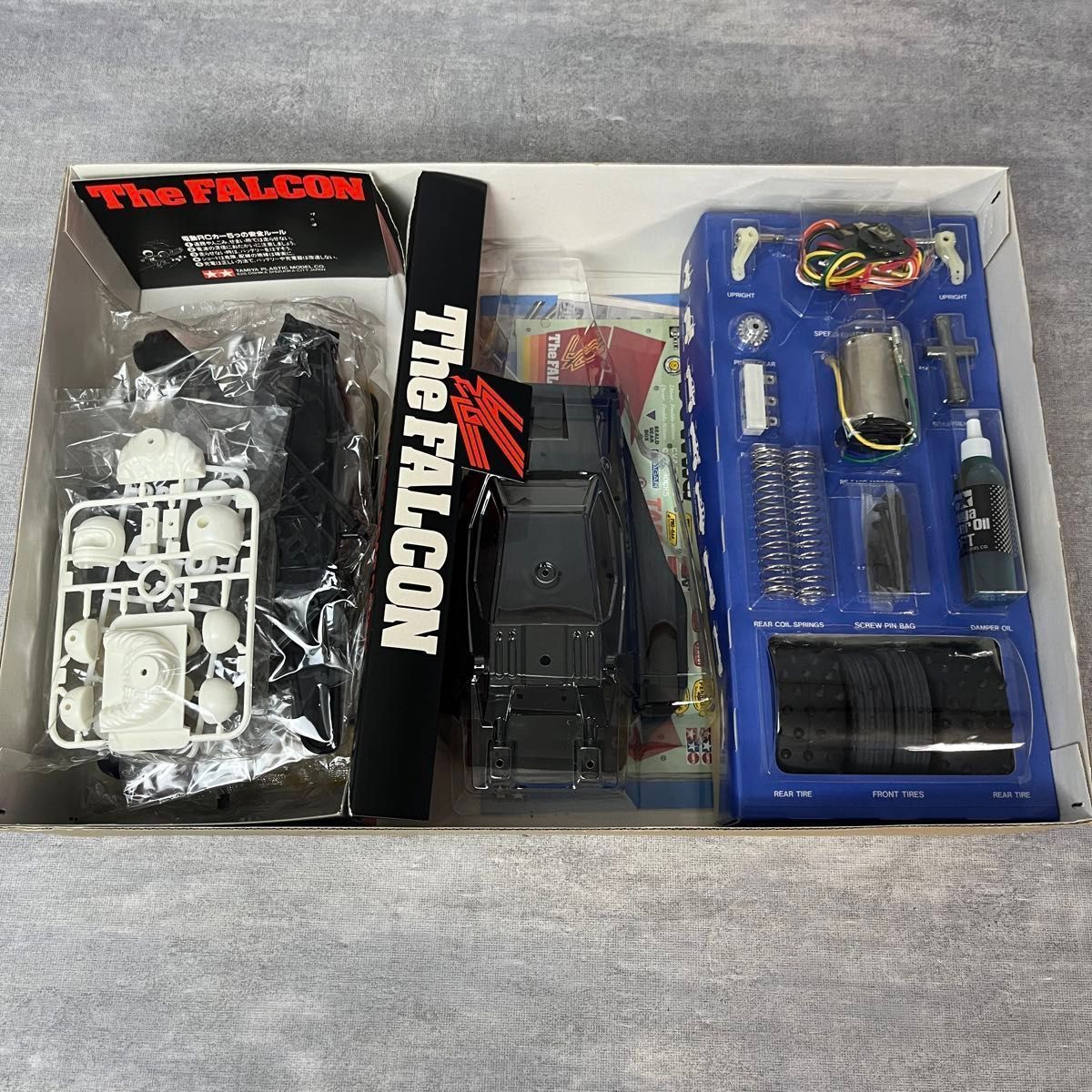 【希少】タミヤRC ファルコン 未組立　1986年当時物デッドストック 未組立 1/10 TAMIYA タミヤ ファルコン RC キット ラジコン バギー