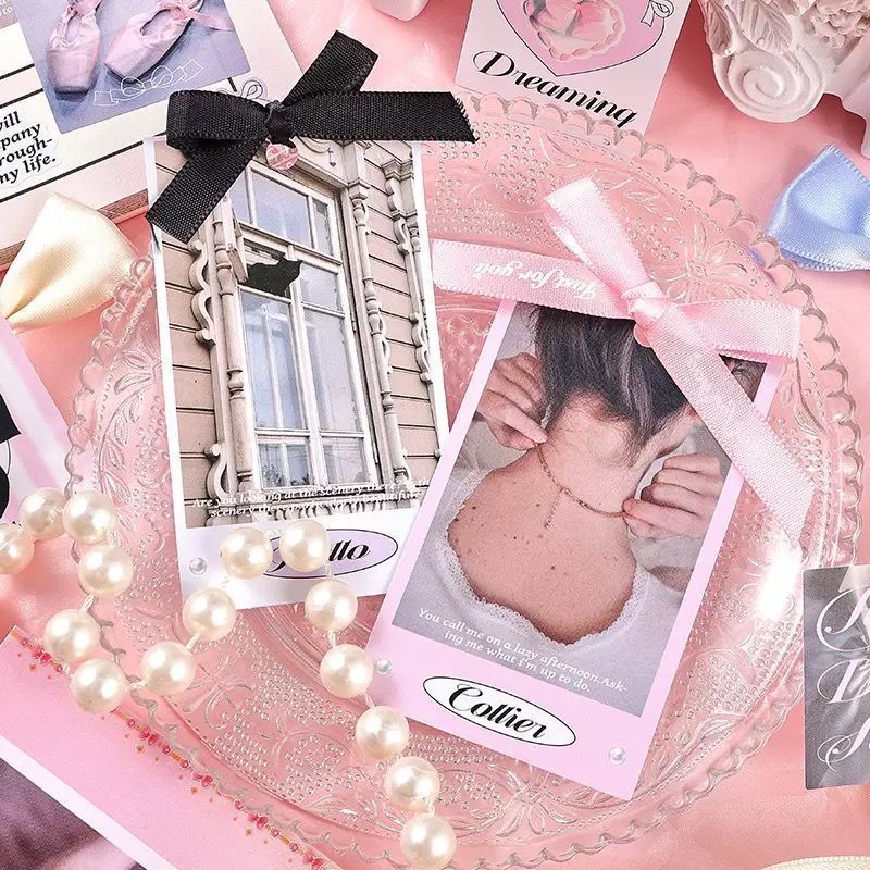 412】コラージュ素材 フレークシール ステッカー 実写 写真 かわいい