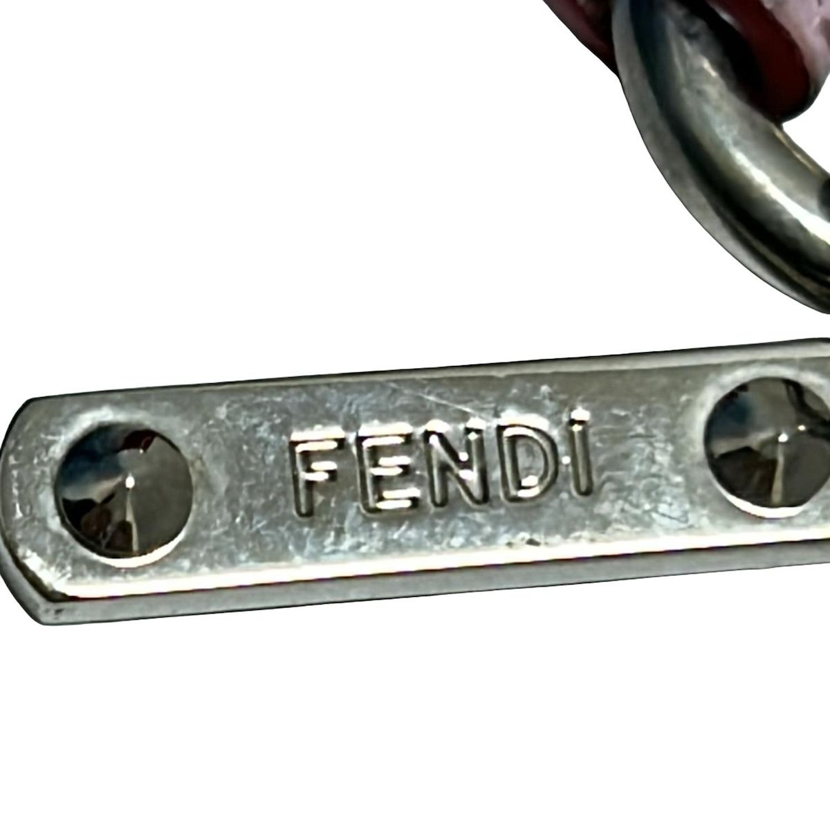 FENDI(フェンディ) キーホルダー(チャーム)美品 ポンポンチャーム