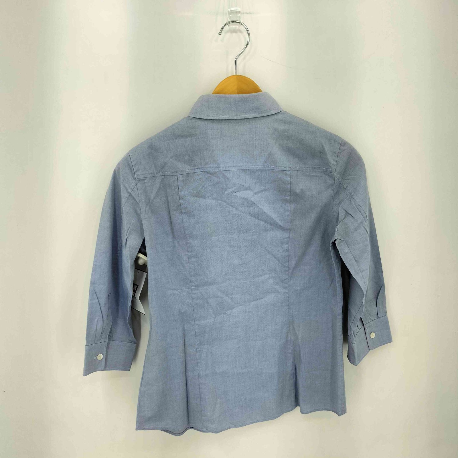 バーバリーロンドン BURBERRY LONDON 襟袖裏チェック ホース刺繍 七分