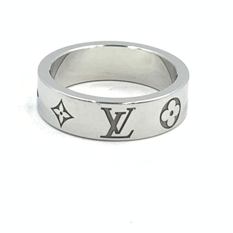 中古】LOUIS VUITTON モノグラムロゴ リング 19号 M1670M ルイヴィトン