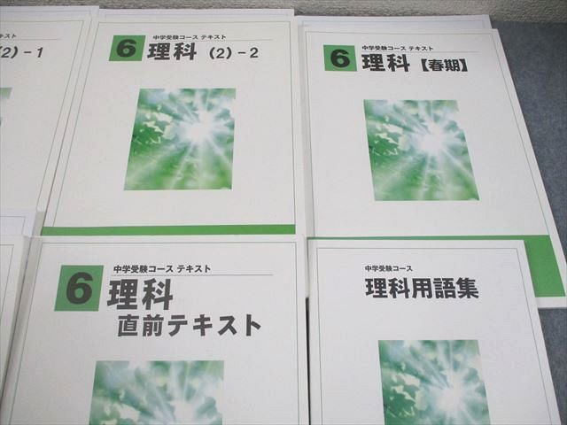 中学受験　馬渕教室　6年　理科　直前特訓　テキスト　プリント 中学受験 馬渕教室 6年 理科 直前特訓 テキスト プリント 馬渕教室