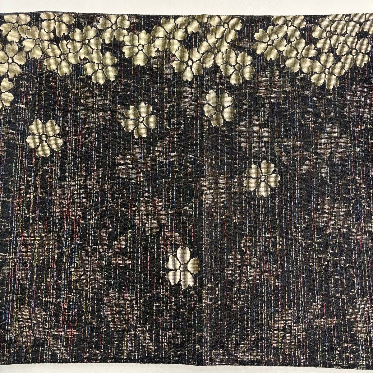 (12月の市❷)No.2666 未使用シリーズ正絹(斉藤三才氏)袋帯　落款　美品 楽天市場】袋帯 美品 逸品 斉藤三才 落款あり 雪輪 三才鳥 金糸 ラメ糸