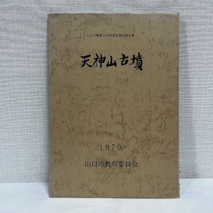 天神山古墳 山口市埋蔵文化財調査報告 1979年 古墳 考古学 資料 歴史