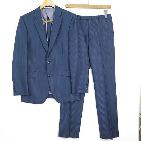 YK by YUMI KATSURA シングル 2B スーツ セットアップ 92Y5 ストライプ