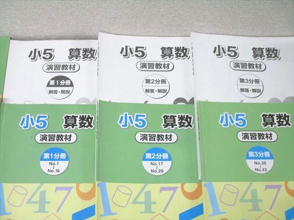 no22424104_【浜学園】小学5年生　算数テキスト(演習教材) booksdream-store2_vg02-049