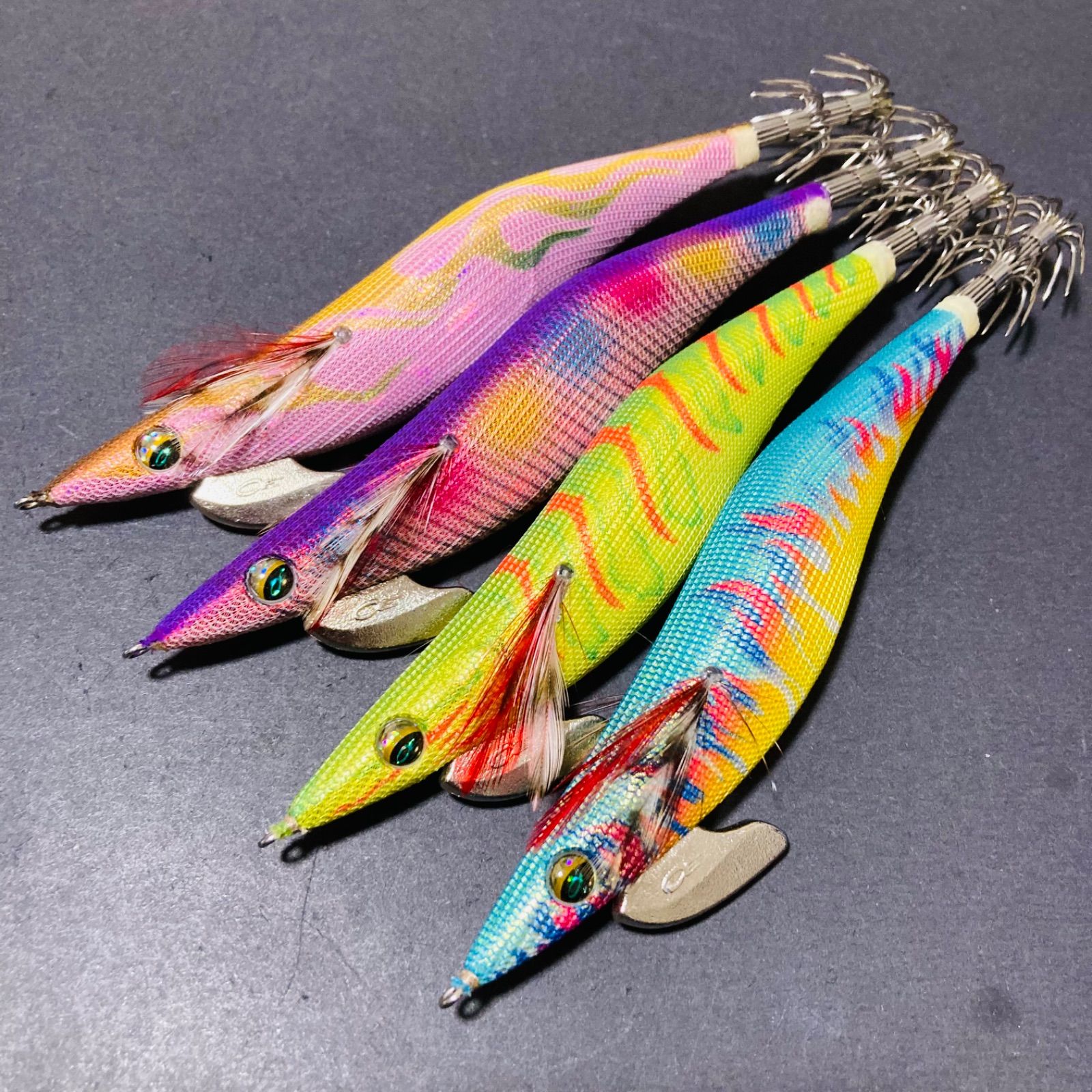 美品】 エメラルダス ラトル タイプS 4号 TypeS シャロー エギ