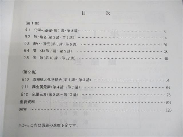 代々木ゼミナール 代ゼミ ハイレベル化学/問題演習 テキスト通年セット