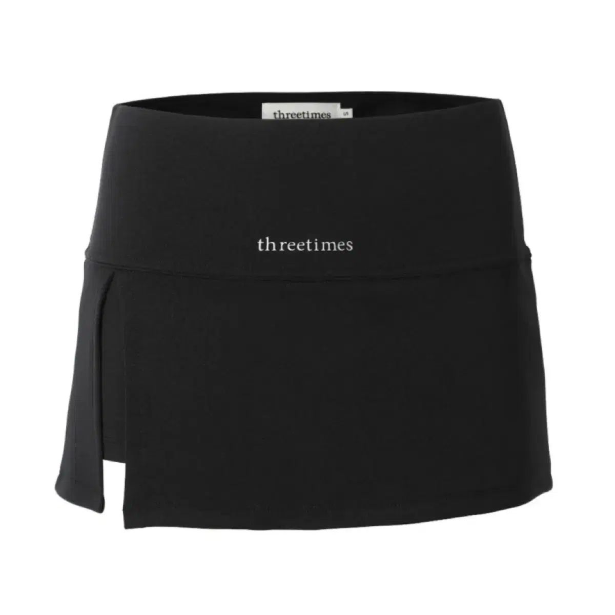 threetims スリータイムズ　スカート スリータイムズ アスレチック スリット スカート S threetimes