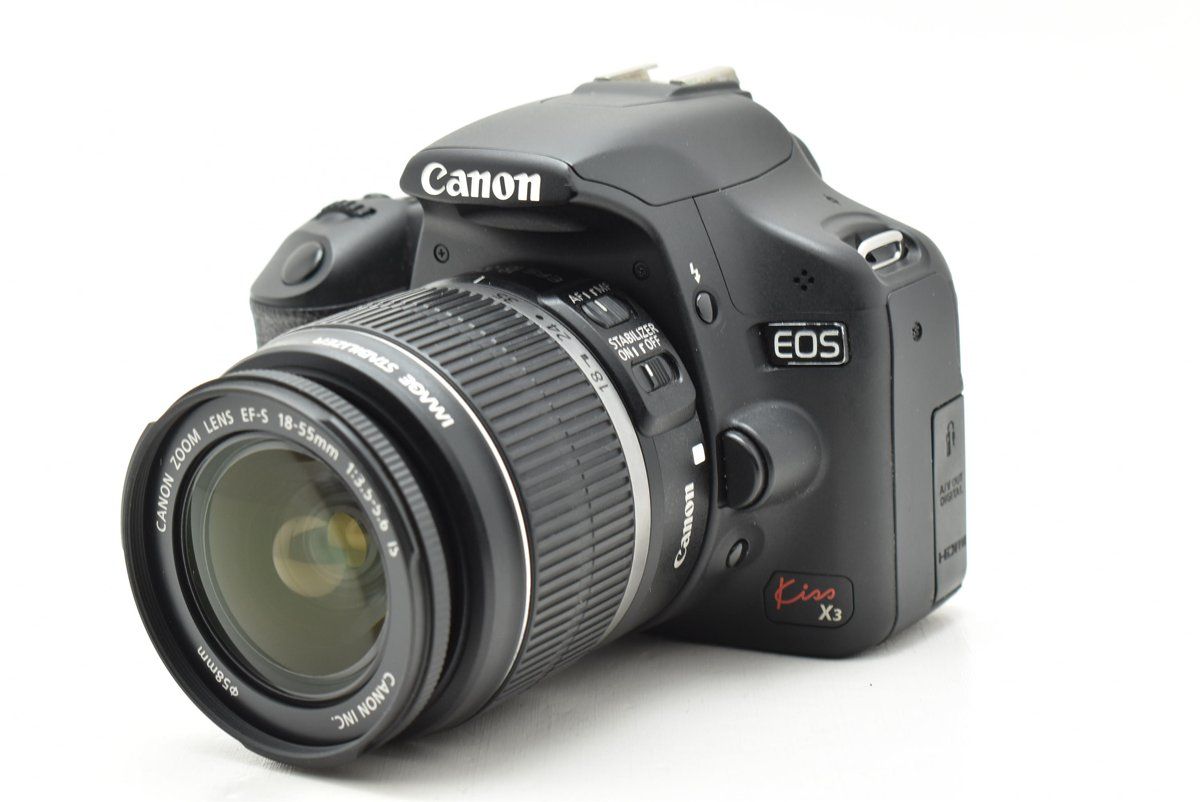 Canon EOS Kiss X3 EF-S 18-55mm F3.5-5.6 デジタル一眼レフ キヤノン