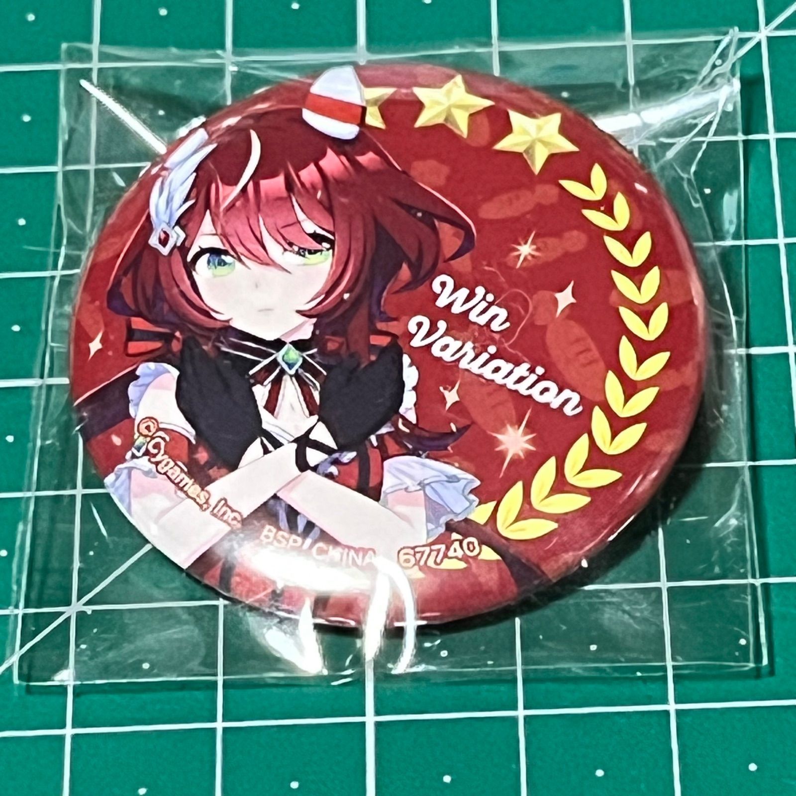 ウマ娘 ウインバリアシオン 缶バッジ - メルカリ