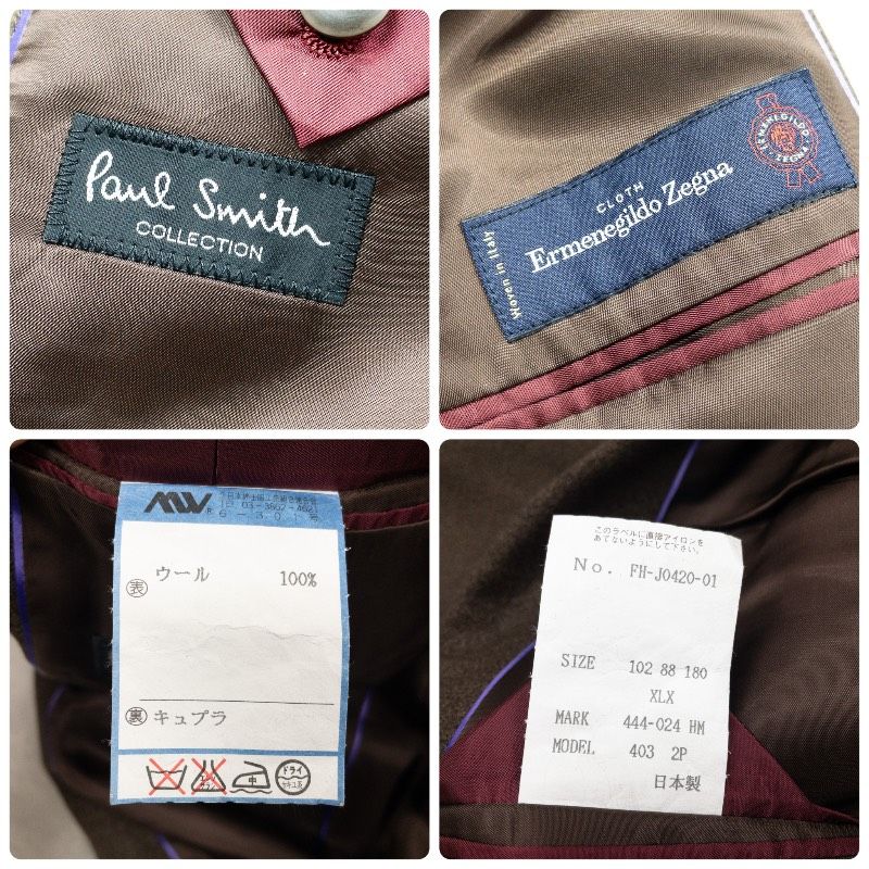 Paul Smith COLLECTION Ermenegildo Zegna ポールスミス