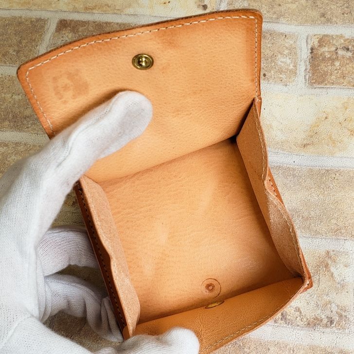 未使用 イルビゾンテ ☆ レザー 二折財布 ウォレット イタリア製 ユニ 