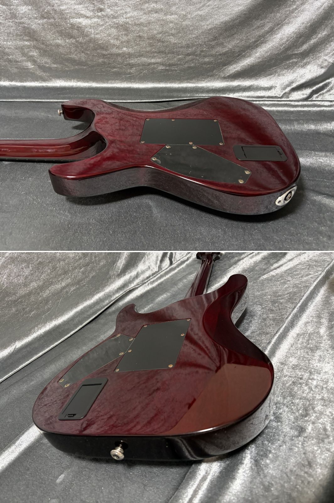 ☆美品 定価253,000円 Schecter AD-C-1-FR-HR EMG搭載 コイルタップ