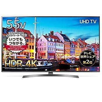中古】 LG 55V型 液晶 テレビ 55UK6500EJD 4K HDR対応 エッジ型LED IPS 