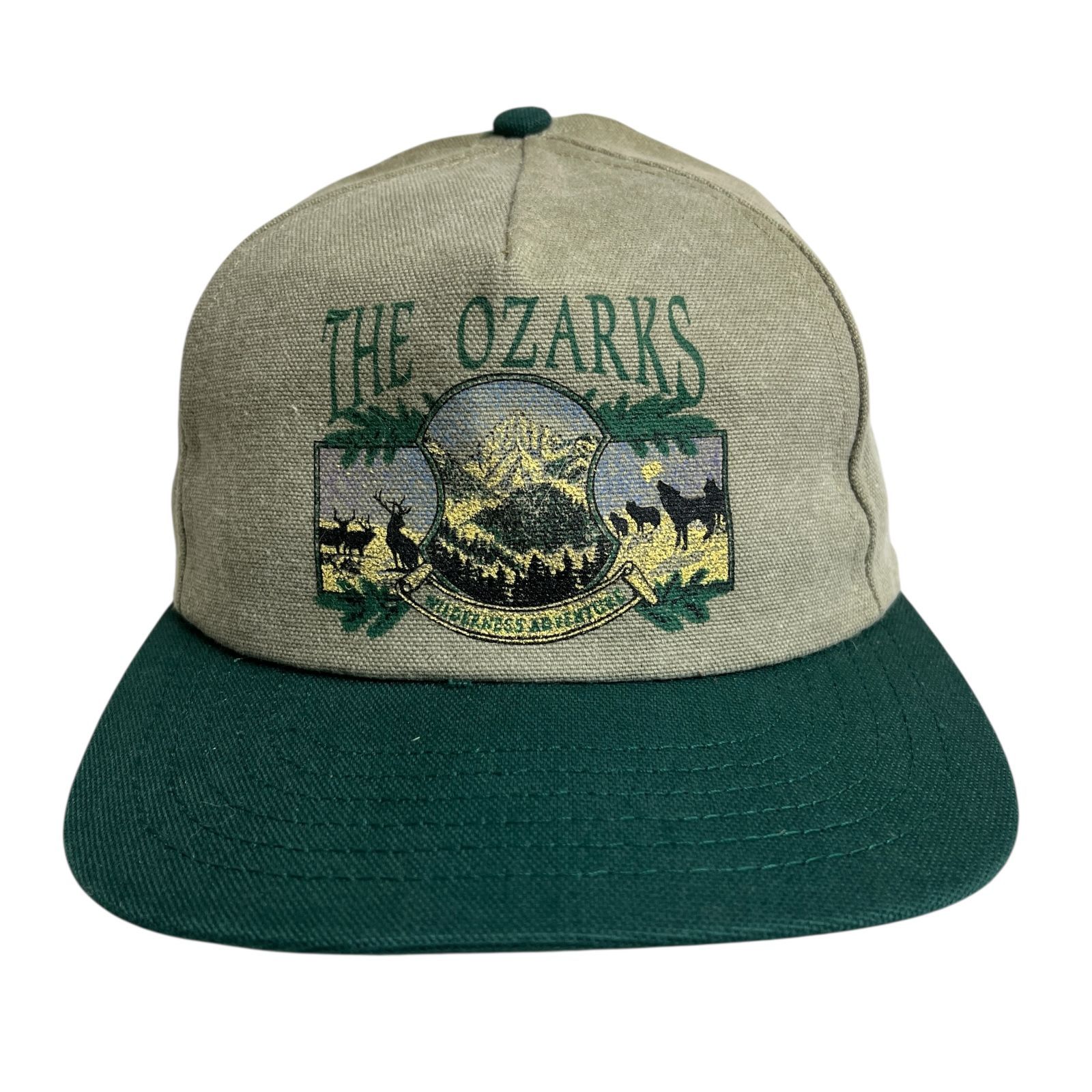 キャップ/帽子】90s USA製 THE OZARKS (ザ オザークス) ビンテージ