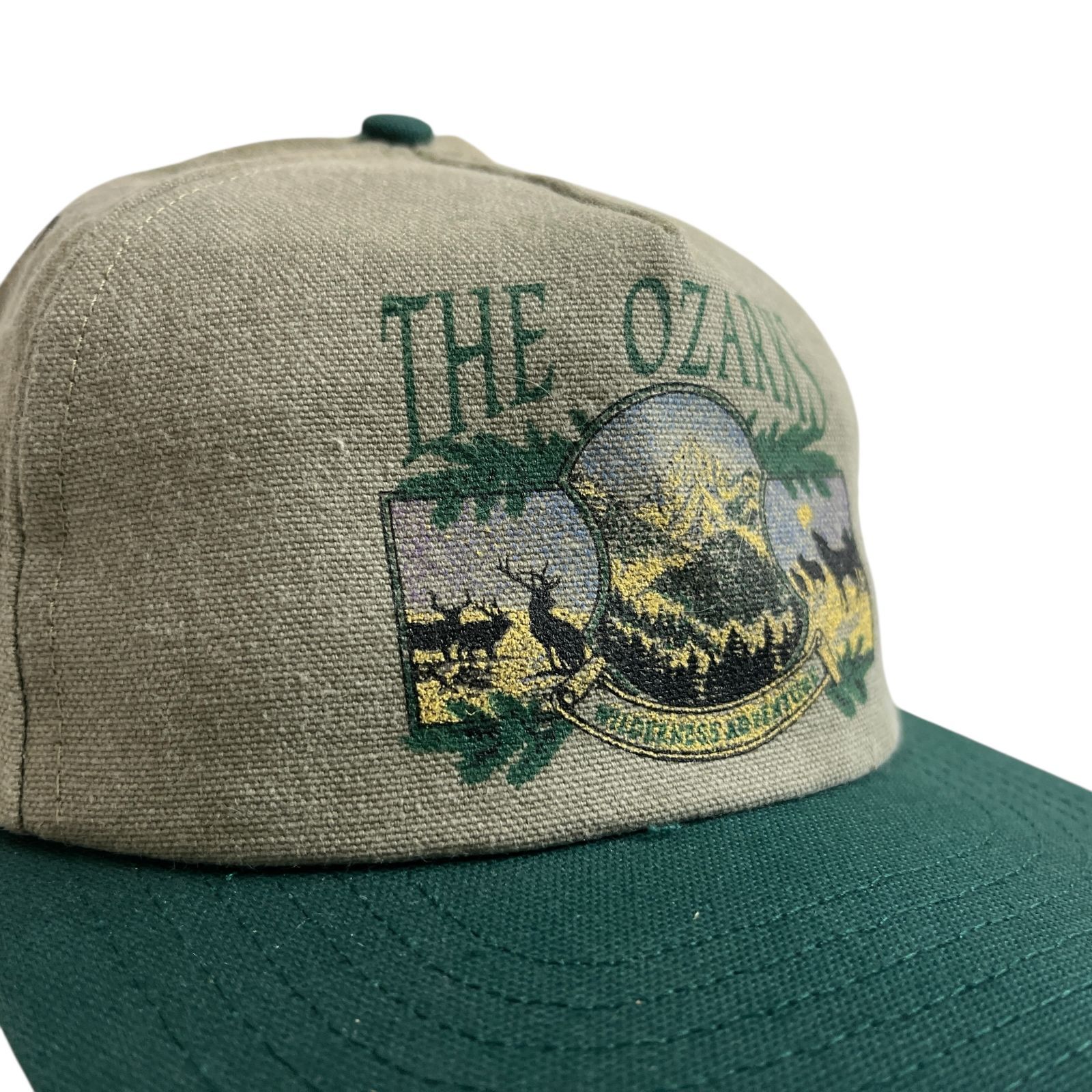 キャップ/帽子】90s USA製 THE OZARKS (ザ オザークス) ビンテージ