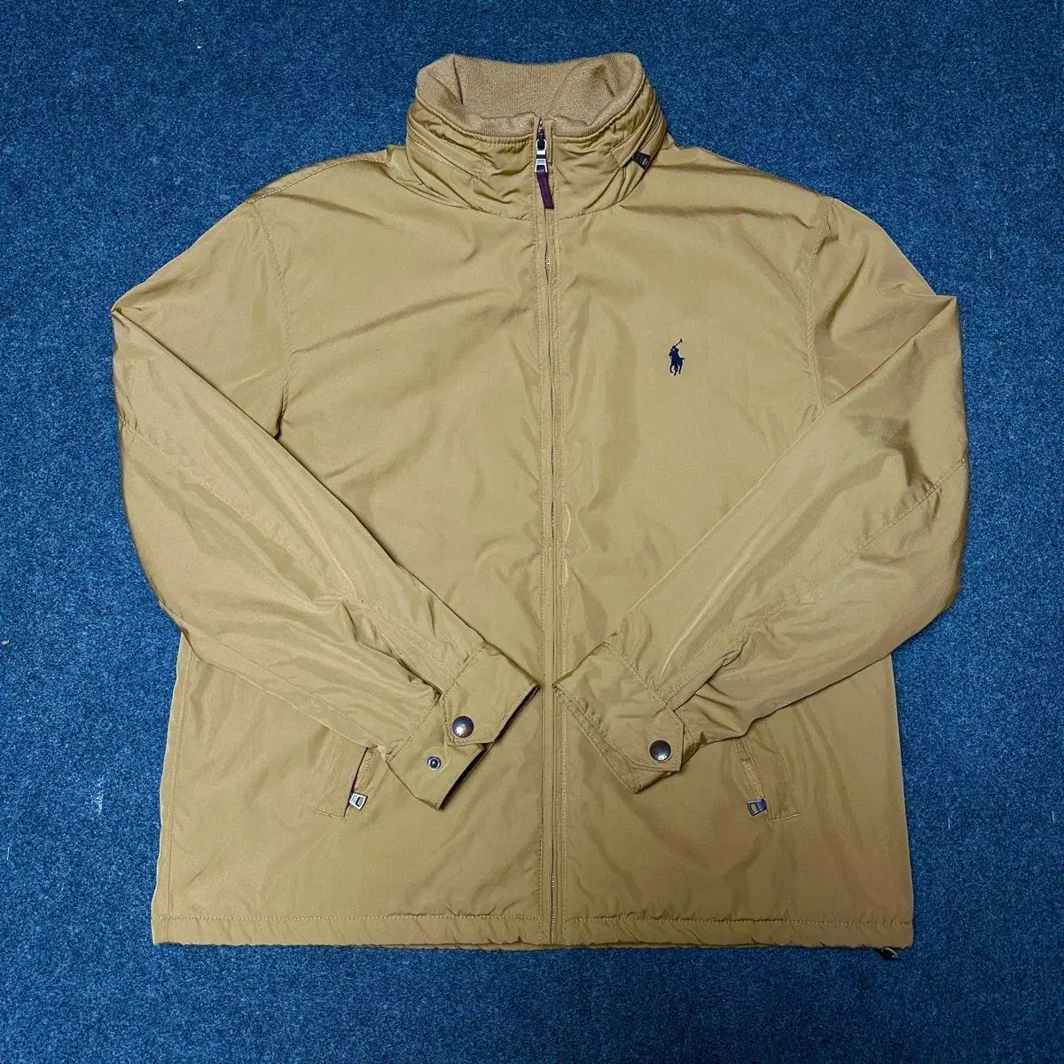 ポロ ラルフローレン メンズ ジップアップ ジャケット ベージュ / XL