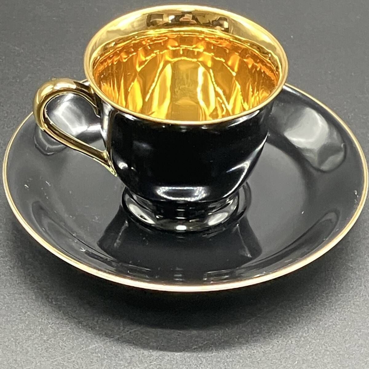 美品！ オールドノリタケ ゴールド キャビネッ カップ&ソーサー