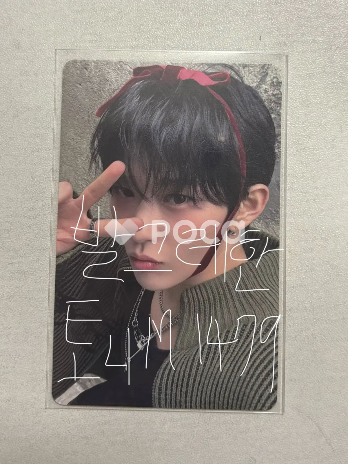 WHIB ハスン WHIB 1st FANCON [AnD : New Chapter] フーディー+トレカ