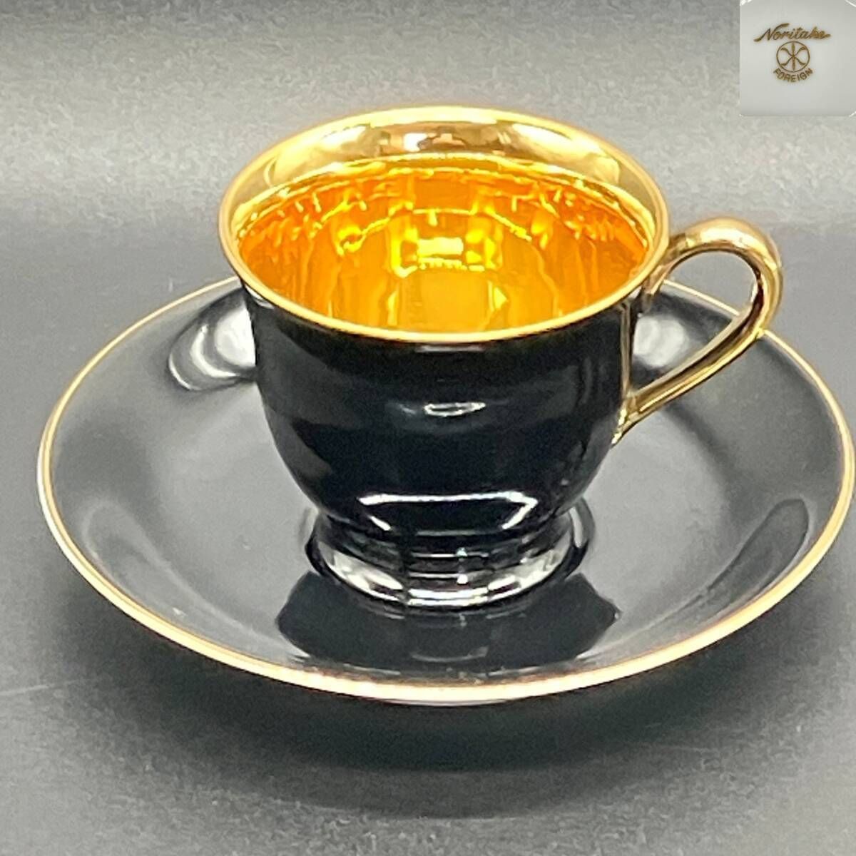 美品！ オールドノリタケ ゴールド キャビネッ カップ&ソーサー