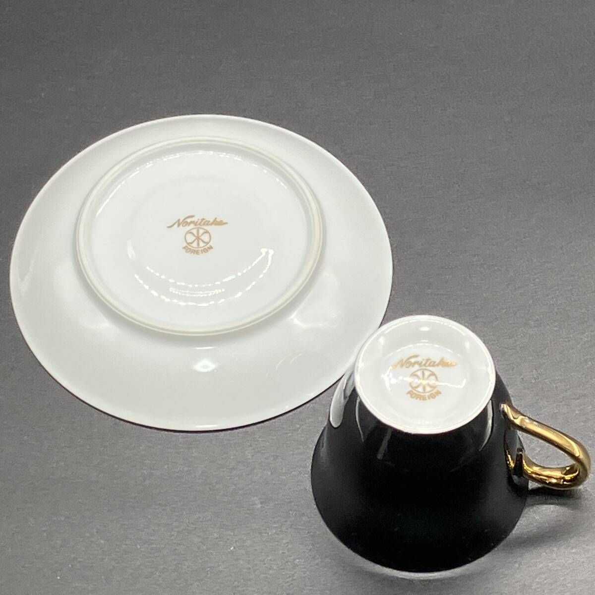 美品！ オールドノリタケ ゴールド キャビネッ カップ&ソーサー