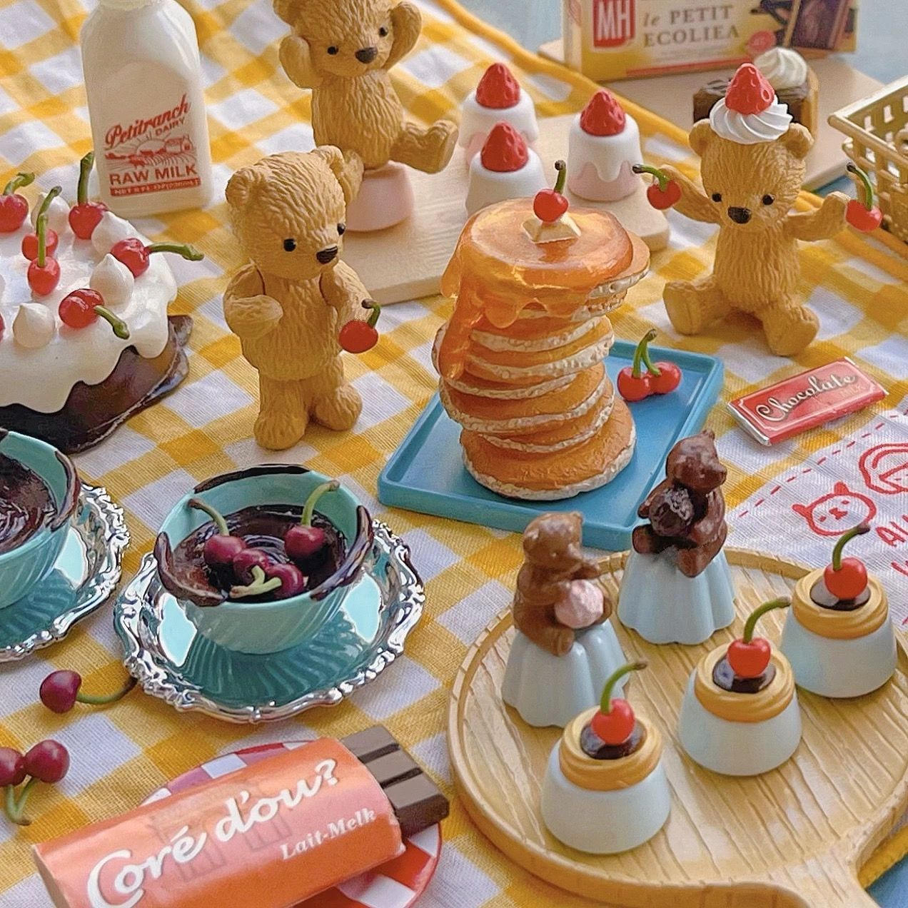 ミニチュア 1/6スケール かわいいプリン ②シーソルトプリン - メルカリ
