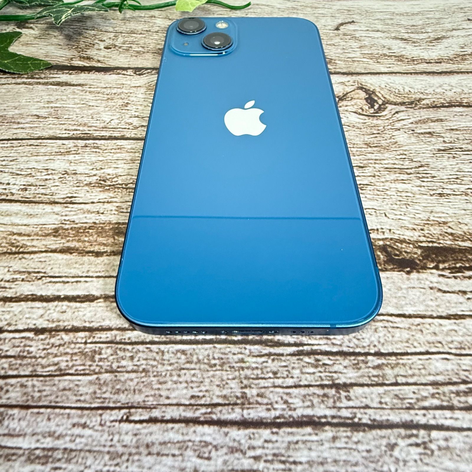 新品バッテリー100%】iPhone 13 256GB ブルー SIMフリー