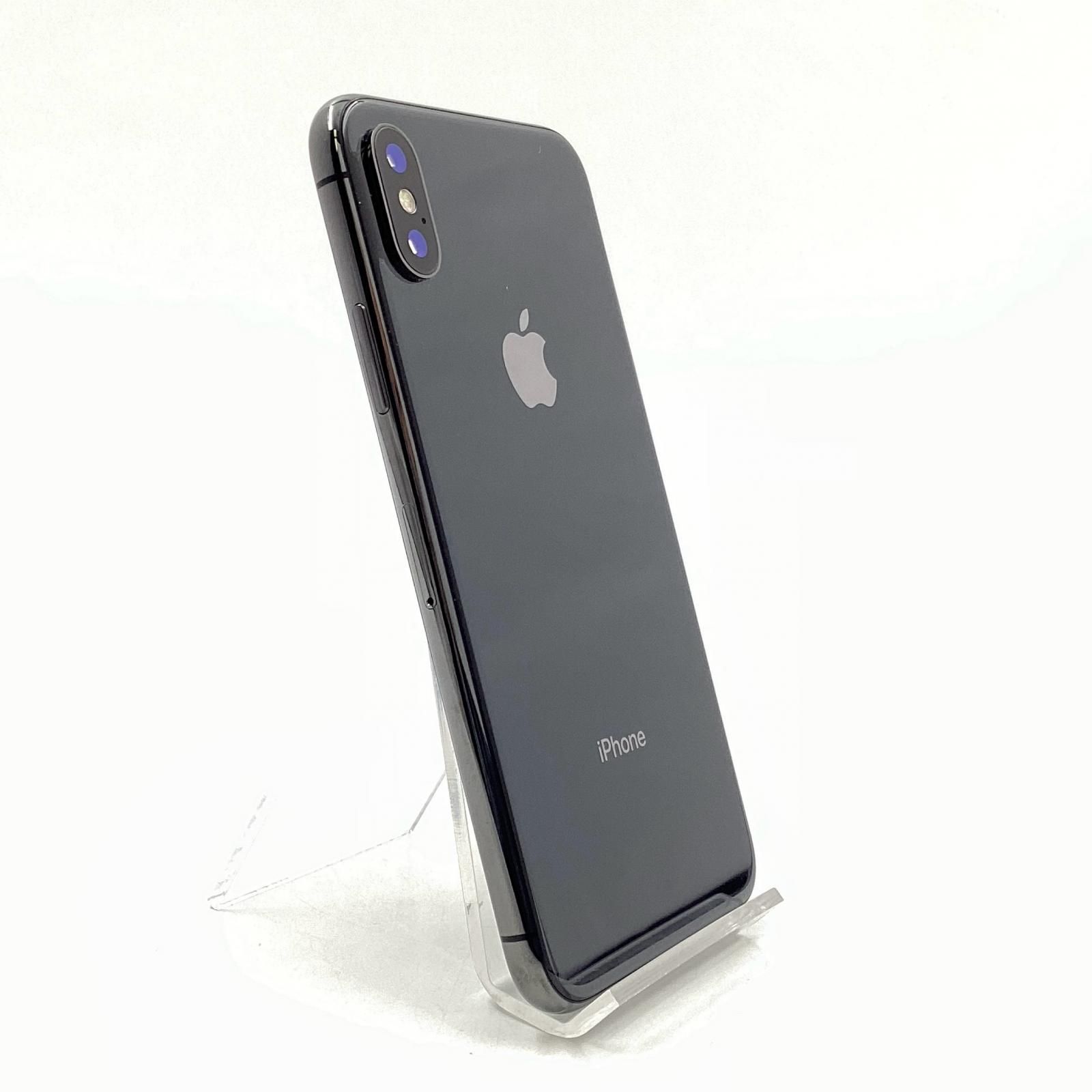 iPhone X 256GB スペースグレイ docomo 白ロム 98%【最速発送】【難有