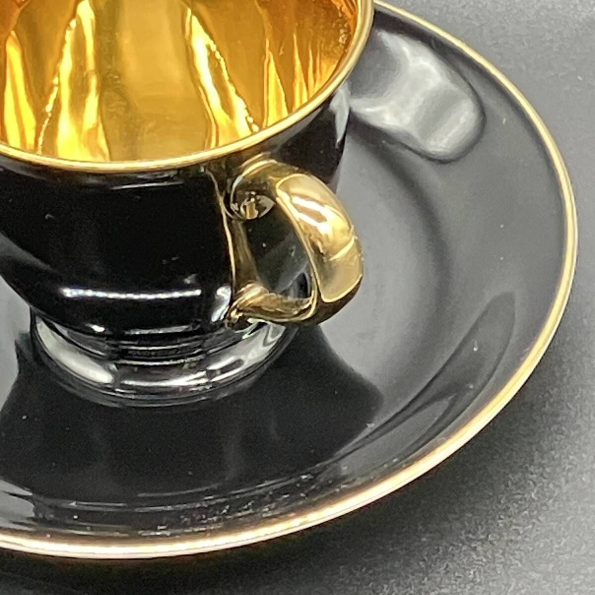 美品！ オールドノリタケ ゴールド キャビネッ カップ&ソーサー