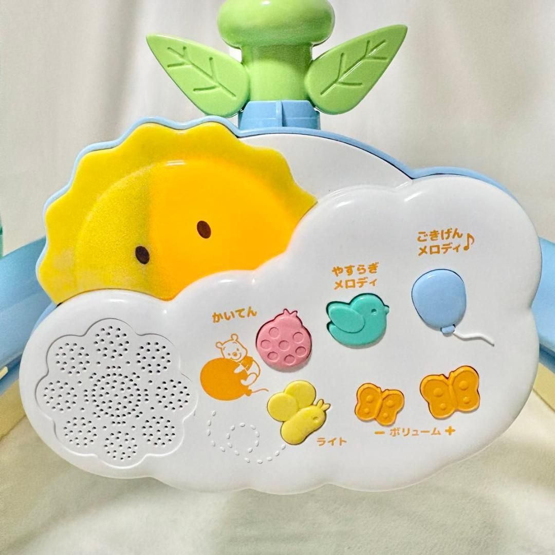 美品 プーメリー えらべる回転 6WAYジムにへんしんメリー メリー プー