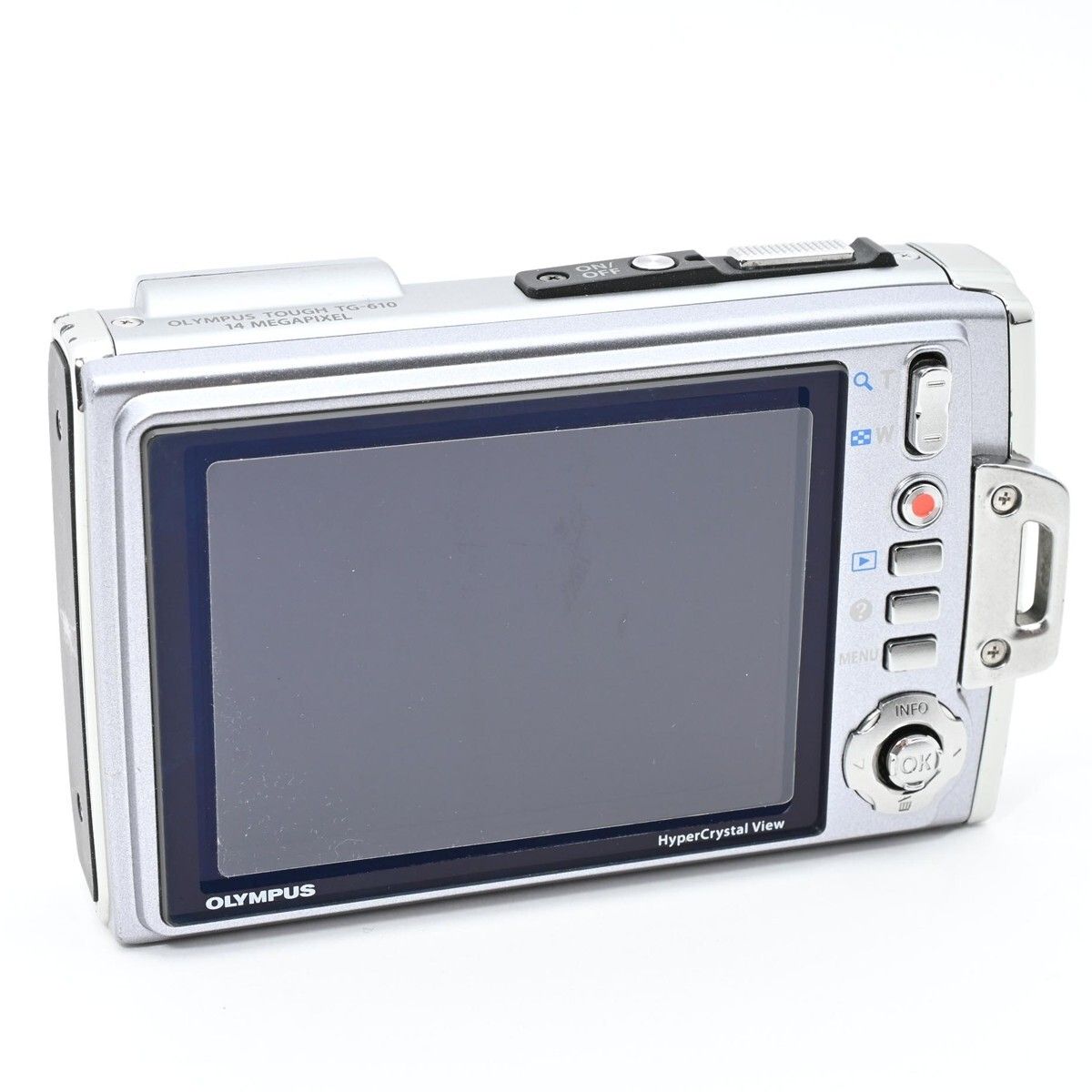 1126＜良品＞ OLYMPUS 防水デジタルカメラ TOUGH TG-610 レッド 5m防水