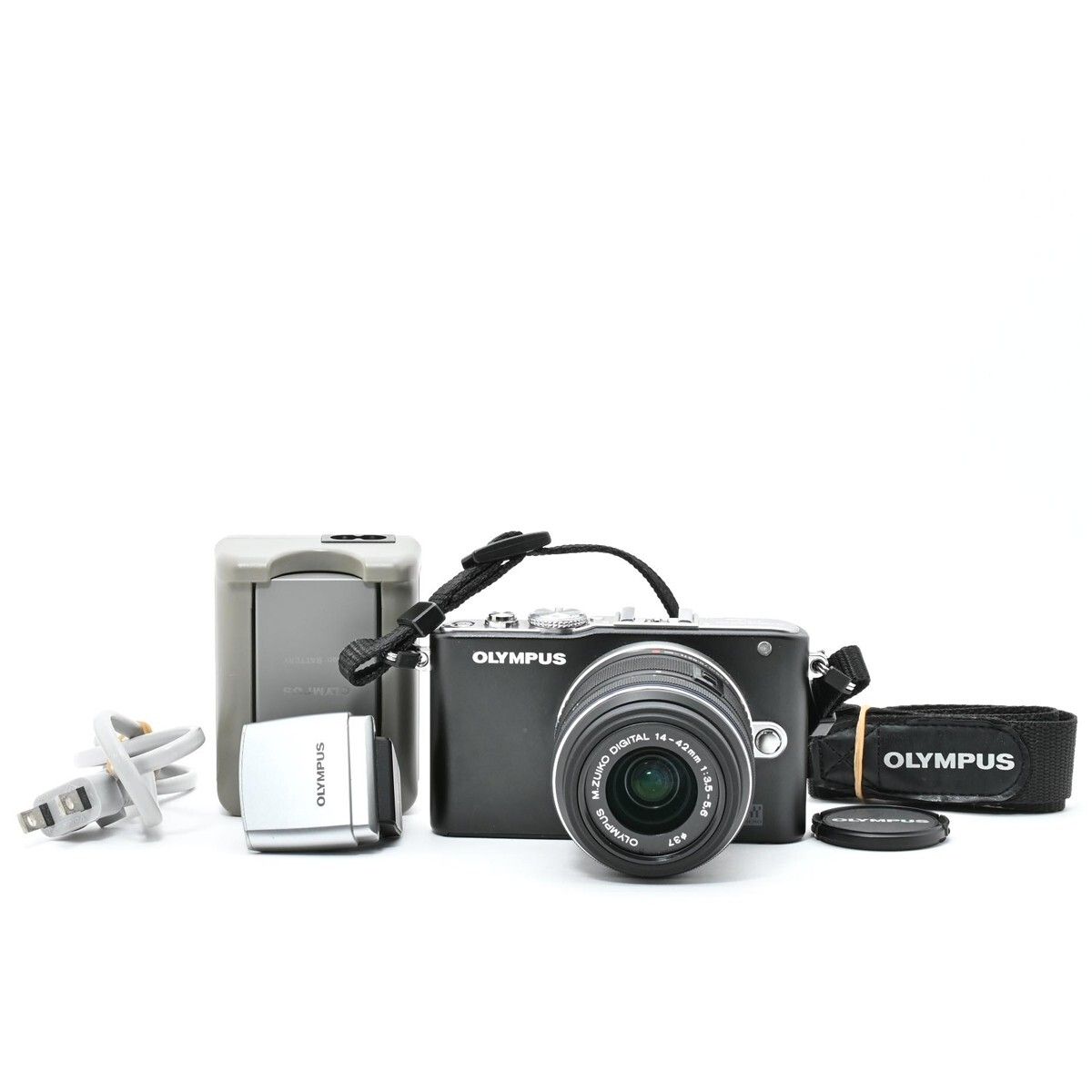 1185＜良品＞ OLYMPUS ミラーレス一眼 PEN Lite E PL3 レンズキット