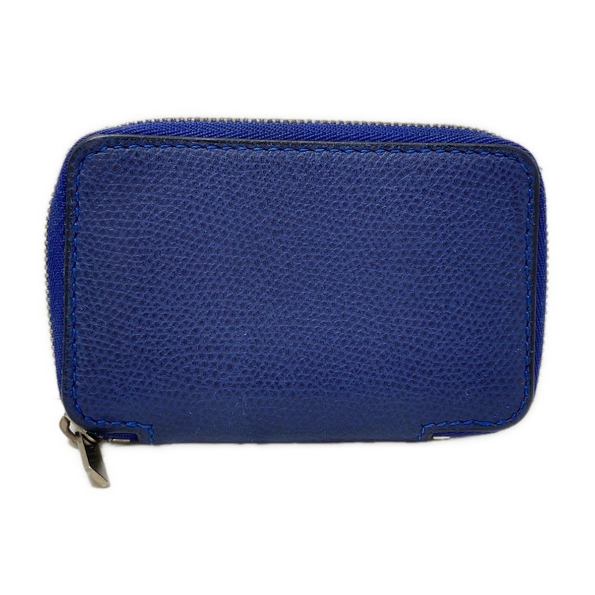 Valextra(ヴァレクストラ) コインケース - ネイビー ラウンド
