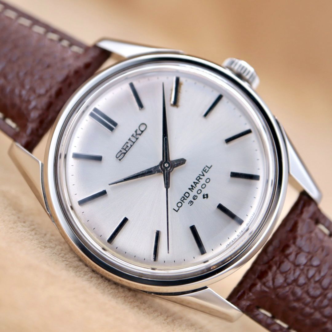 CH25【OH済/仕上済】SEIKO LORD MARVEL 36000 5740-8000 セイコー