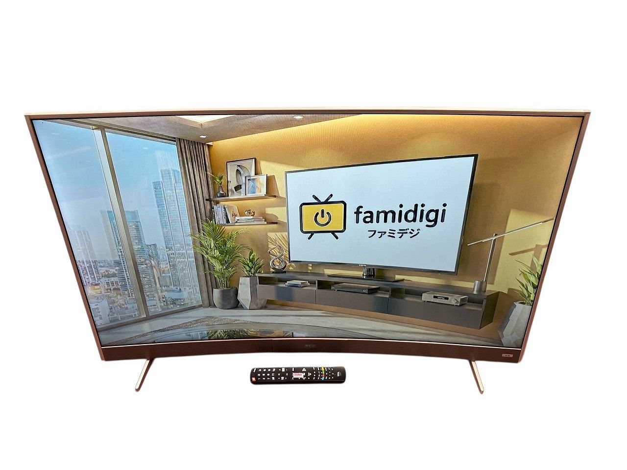 テレビ・映像機器 TCL 49型 液晶テレビ 49P300CF 本体