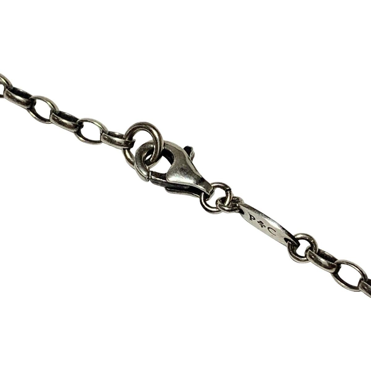 PATRICK COX(パトリックコックス) ネックレス - シルバー×黒 クロス