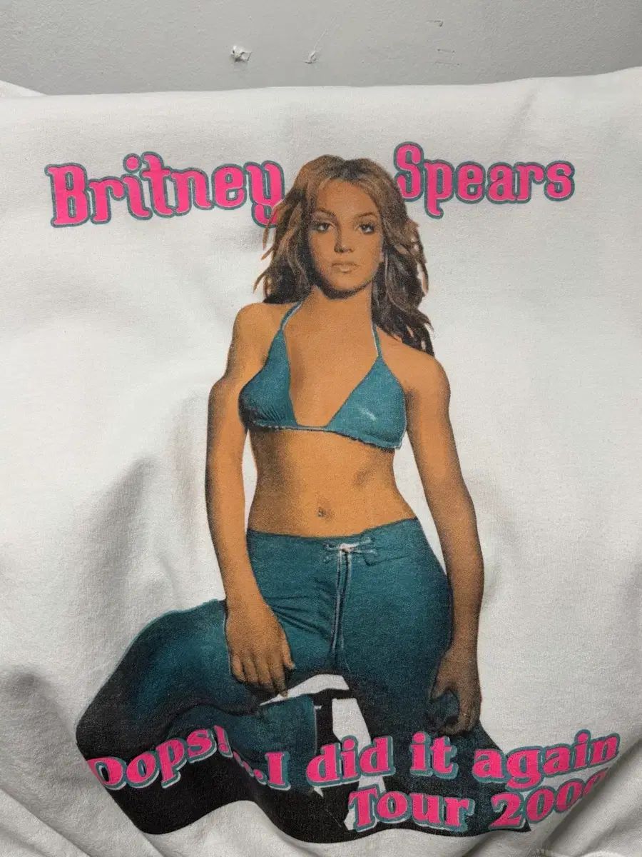 ヴィンテージ 00s ブリトニー・スピアーズ Tour Boot スウェット