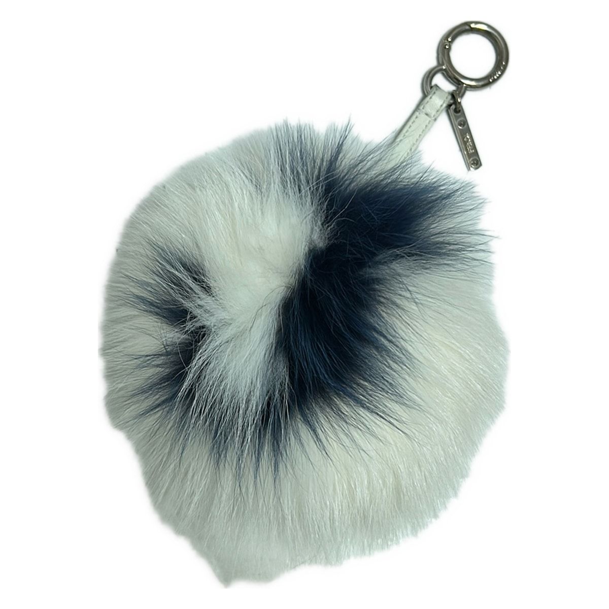 FENDI(フェンディ) キーホルダー(チャーム) ポンポンチャーム 白
