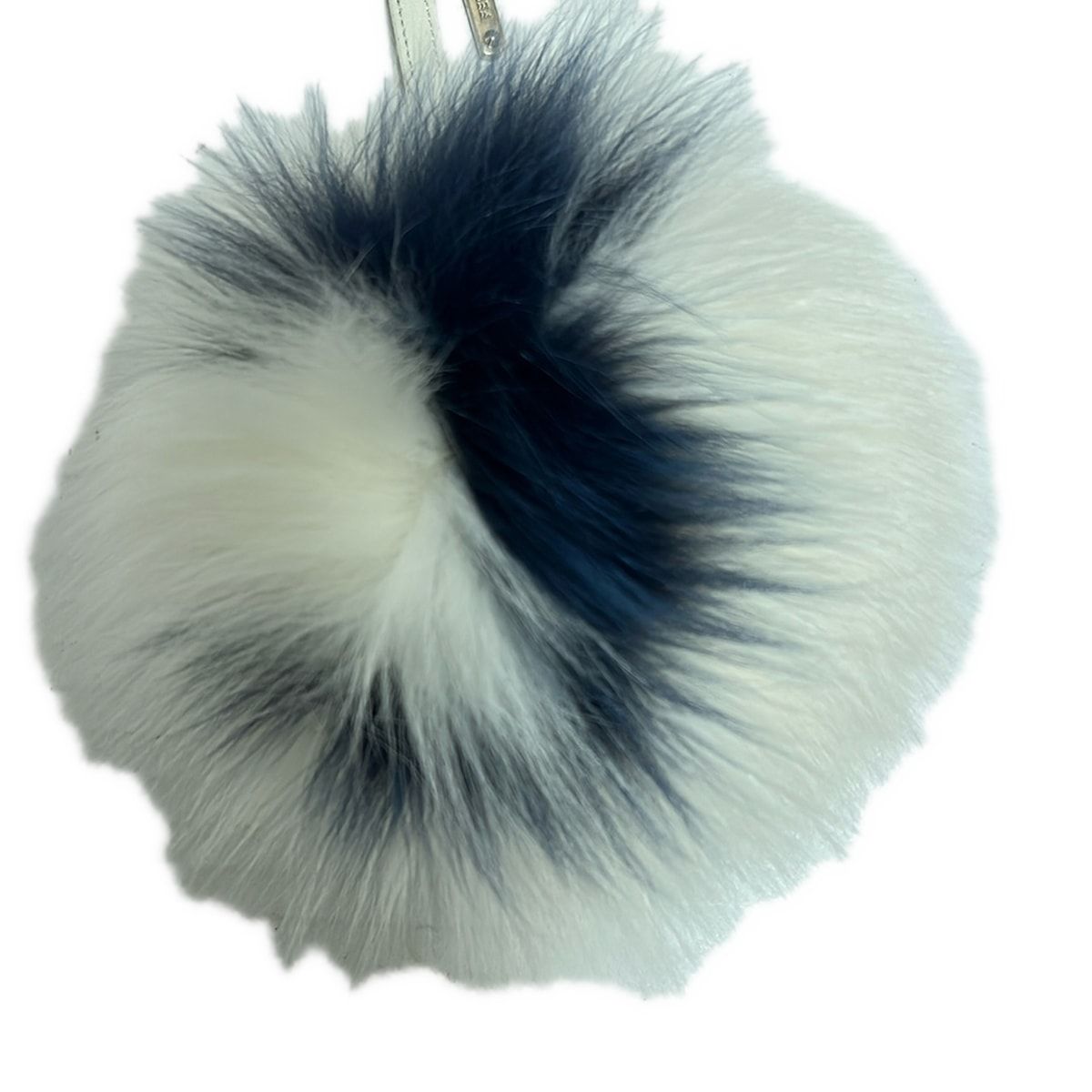 FENDI ポンポン チャーム ブラック/ホワイト FENDI(フェンディ) キーホルダー(チャーム) ポンポンチャーム 白